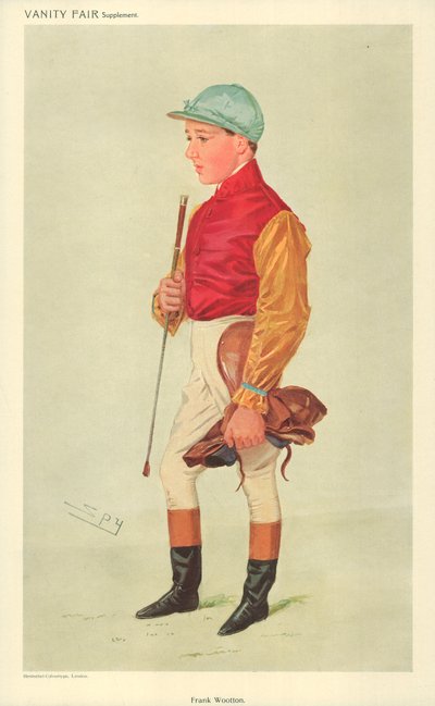 Frank Wooton, 8 de septiembre de 1909, caricatura de Vanity Fair de Leslie Matthew Ward